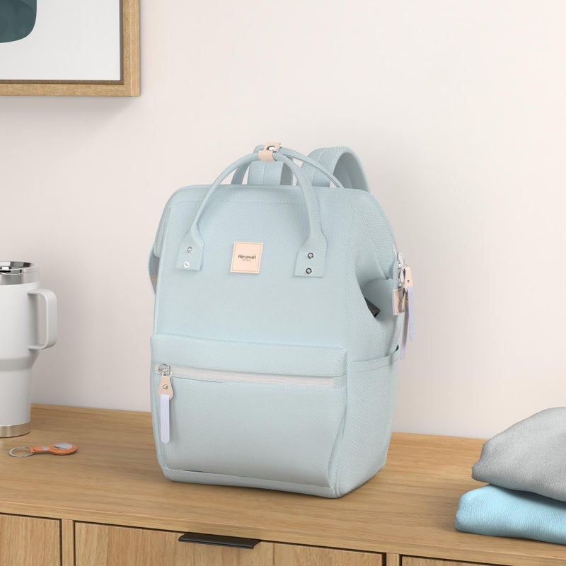 himawari Large Travel Backpack with Laptop Compartment 17 Inch Roomy Doctor Bag College backpack for Women&Men-Not include USB Portï¼ˆ1882-Greyï¼‰ - Image 2